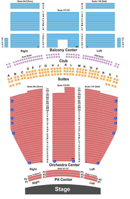 Saenger Theatre Funny Girl Seating Chart